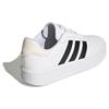 Adidas Court Platform Comfortable Versatile Non-Slip Low-Top Sneakers Women Sneakers White HQ4532