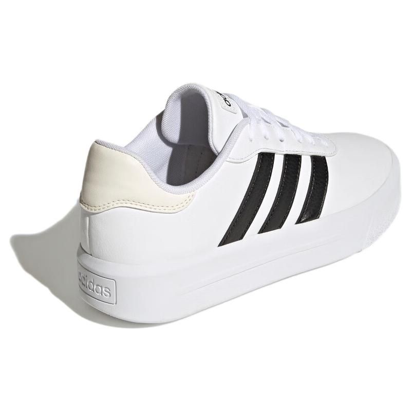 Adidas Court Platform Comfortable Versatile Non-Slip Low-Top Sneakers Women Sneakers White HQ4532