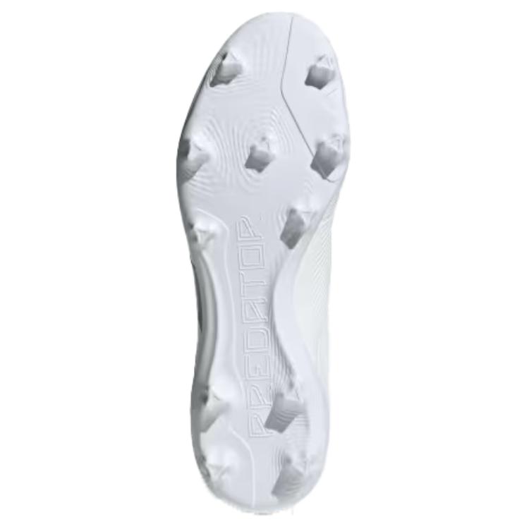 Adidas Predator 24 League FG Pachet Perlat Adidași Unisex Alb Alb-Nor Alb Argintiu-Metalizat IE2372
