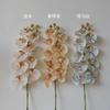 High Quality Luxury Flowers Latex 8 Heads Butterfly Orchids Artificial Real Touch Phalaenopsis Orchid Wedding Decor