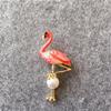 Vintage Animal Metal Brooch With Artificial Gemstone Ideal For Women And Kids Gift