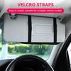 Car Sun Visor Organizer, Multi-Pocket PU Leather Sunglass Holder And Storage Pocket With Net Zipper, Card Sleeve Pocket Organizer, Auto Interior
