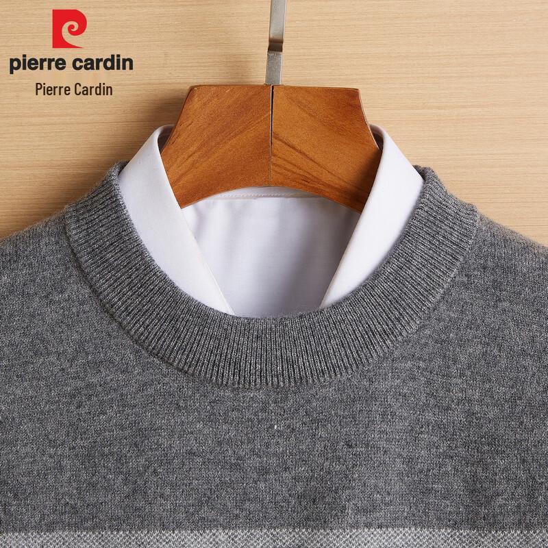 Pierre Cardin Men's Wool Jacquard Knit Sweater