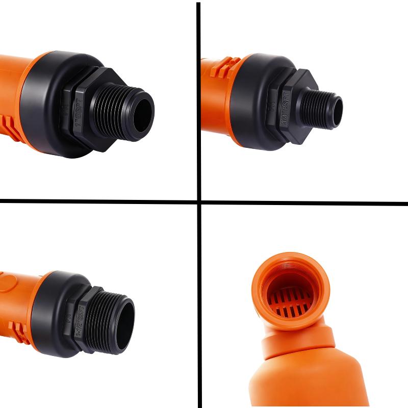 1Pc 3/4"-2"Thread Quick Intake And Exhaust Valve For Agricultural Irrigation Garden Industrial Water Circulation Pipe Fitting
