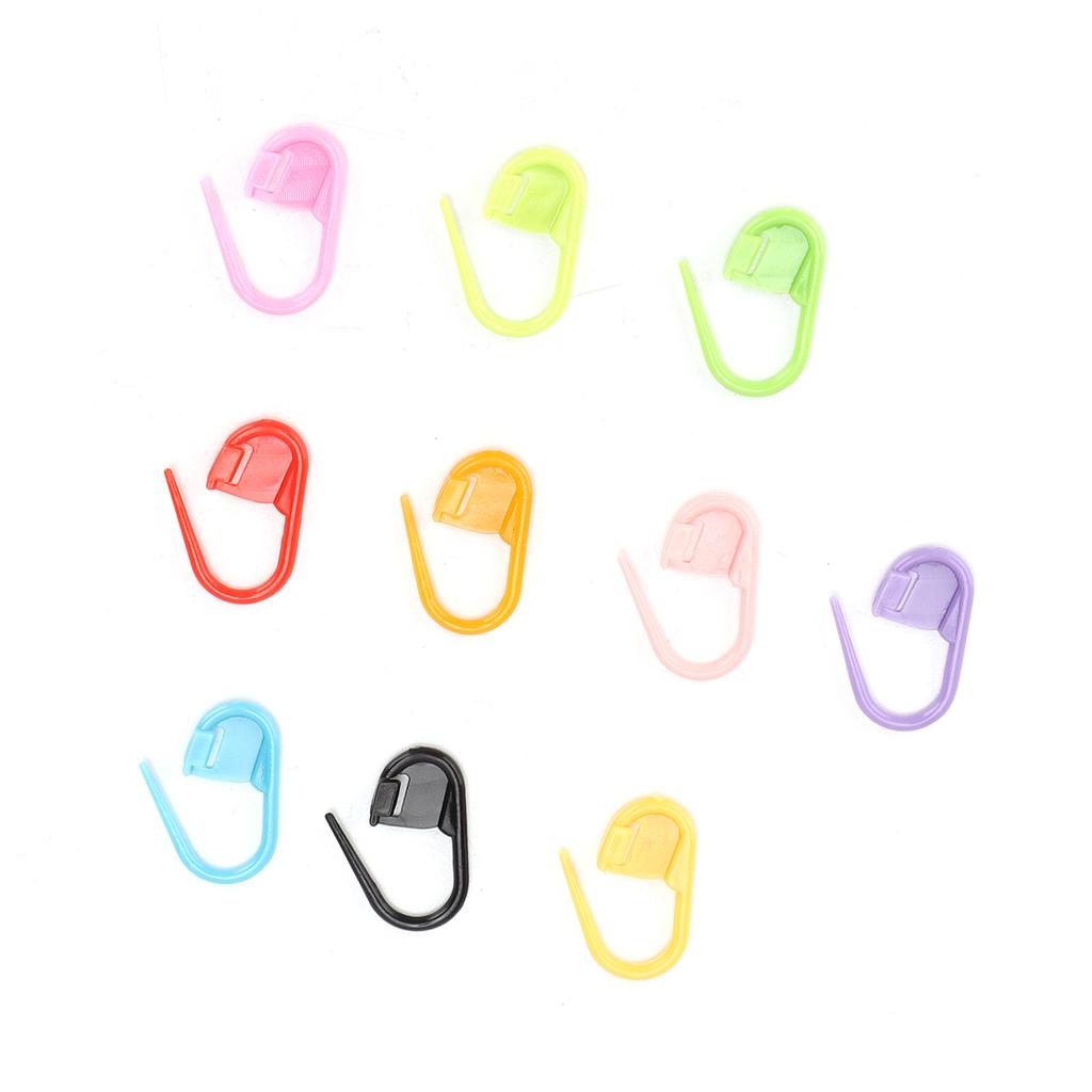 1000Pcs Knitting Markers Plastic Colorful Durable Crochet Clips for Knitting DIY Craft