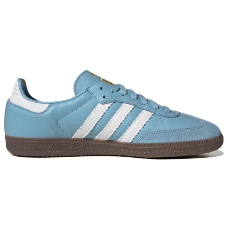Adidas Samba Team Argentina Men Sneakers Blue Clear-Blue Cloud-White HQ7037