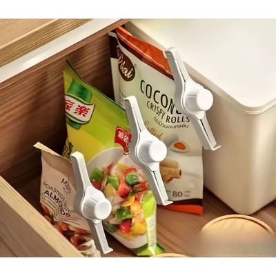 Food Bag Kitchen Clip Sealing Clip Seasoning Bag Sealing Clip Moisture-Proof Sealing Device Snack Milk Powder Discharge Nozzle