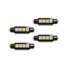 (4) Red 4-SMD Error Free 578 211-2 6411 LED Bulb Map Dome Trunk Area Cargo Light