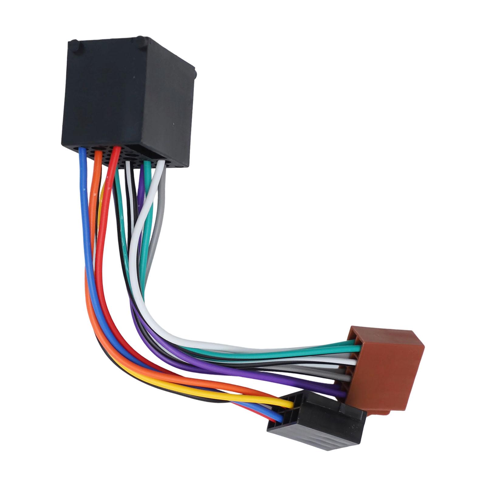 

1 Pcs Car Radio ISO Adapter Switch Cable For BMW E36 E39 E46 E56 For LAND ROVER ISO Harness Adapter Cable Accessories