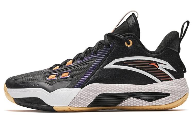 Men's Sneakers Anta Speed Battle 5 Textile, Synthetic Leather, TPU Cushioning, Wear Resistant Mid top
