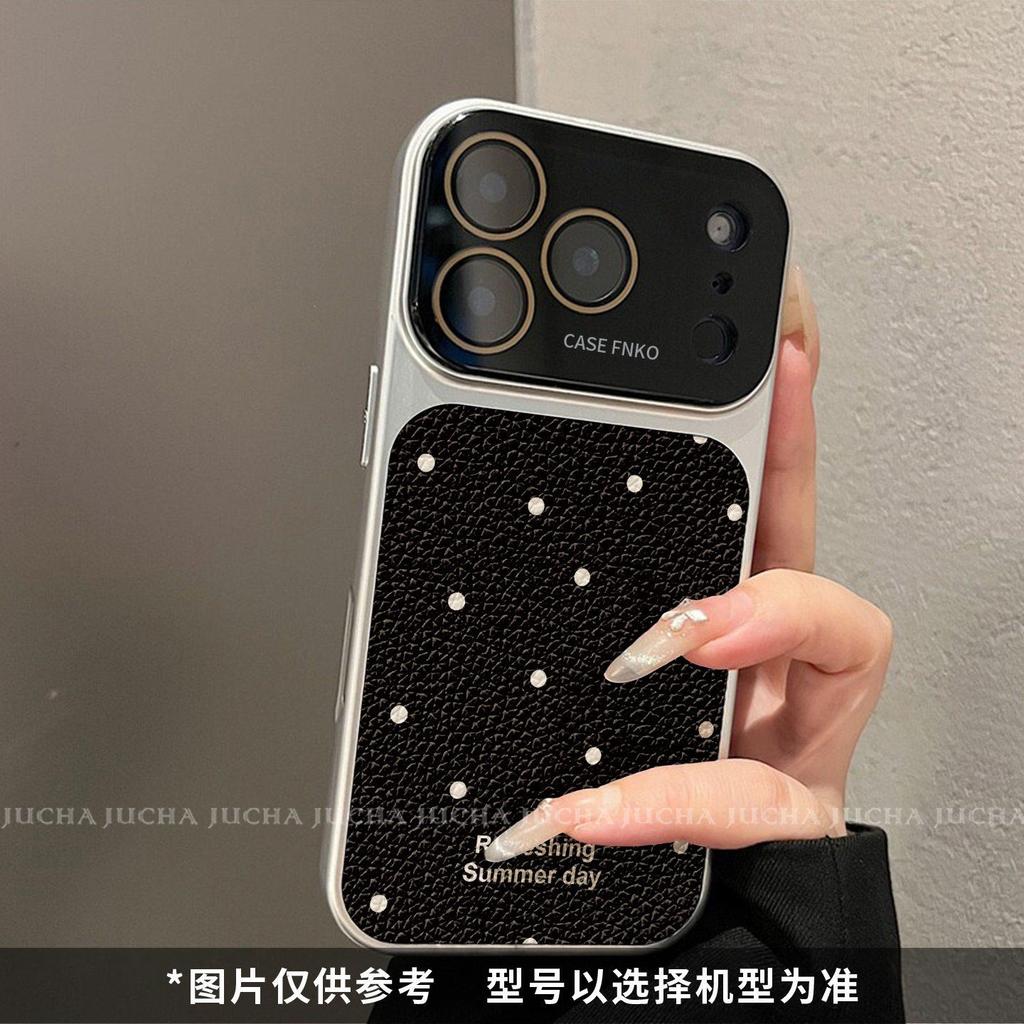 Applicable To iPhone11promax Mobile Phone Case, Simple Female High-end Ip11 Trendy New Apple Korean Polka Dot