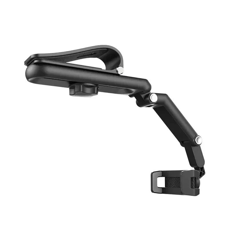 Universal Sun Visor Car Rearview Mirror Phone Holder 1800 Rotate Car Phone Holder Mount Stand Dash Cam GPS Smartphone Bracket