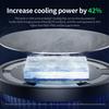 Plextone EX2 Pro Heat Sink Mobile Phone Gaming Radiator Magnetic Turbofan Portable Cooling Fan