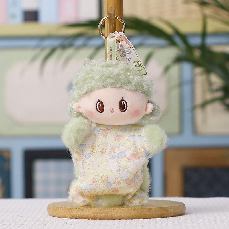 Plush Doll Keychain With Cartoon Style For Bag Decor And Gifts