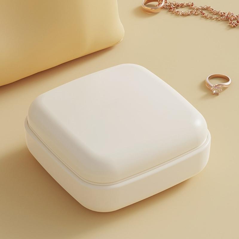 Portable USB Rechargeable Contact Lenses Cleaning Box That Removes Deposits Effectively Without Hand Rubbing