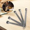 5 Stück Messlöffel-Set aus Edelstahl Quadratisch Mini Messlöffel Gewürzlöffel Dosierlöffel für Küche Heimkochen