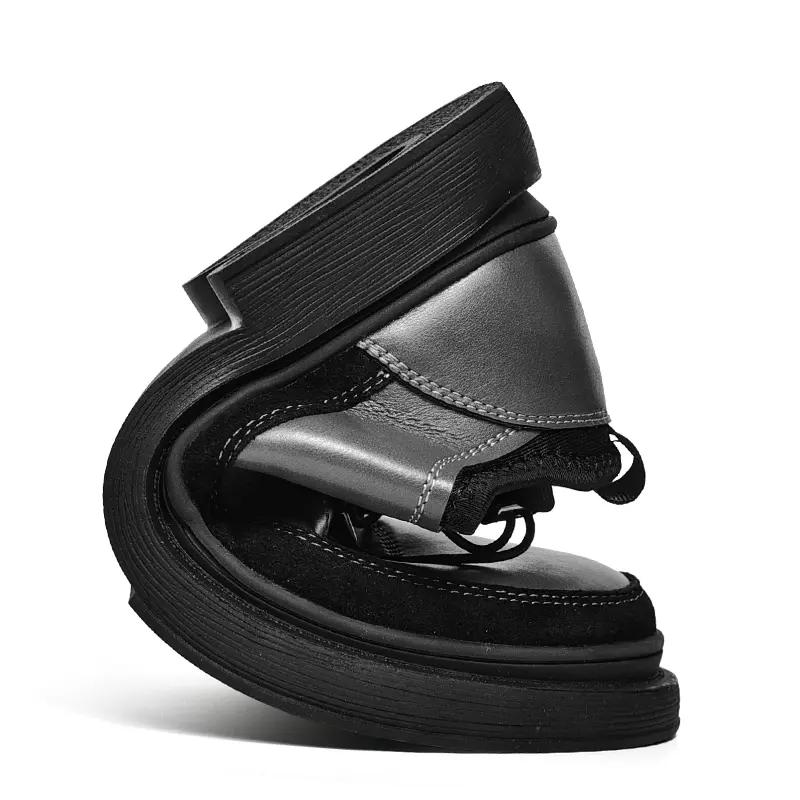 Men's Classic Lace Up Leather Shoes Formal Dress Shoes Derbies