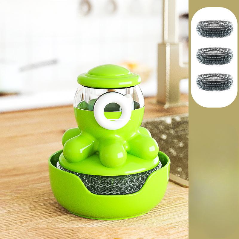 

Артефакт для чистки кастрюль, Нежирный, Бытовой настенный, Многофункциональный, Креативный автоматический нажимной тип, Кухонная жидкость для мытья кастрюль Pack of 1