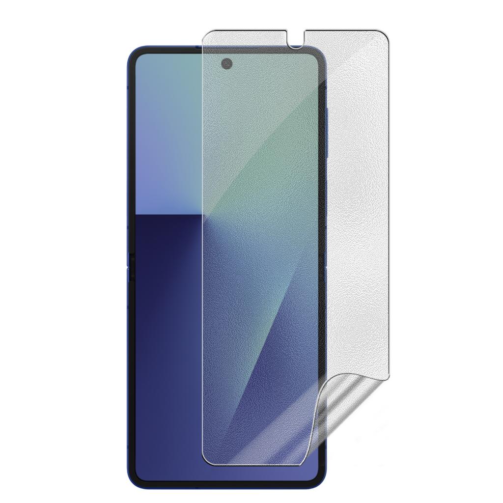 Für Galaxy Z FLip 7 Matte Hydrogel Folie Innen-/Ober-/Untere Bildschirmschoner Blendschutz HD Kratzfest für Samsung Galaxy Z Flip7