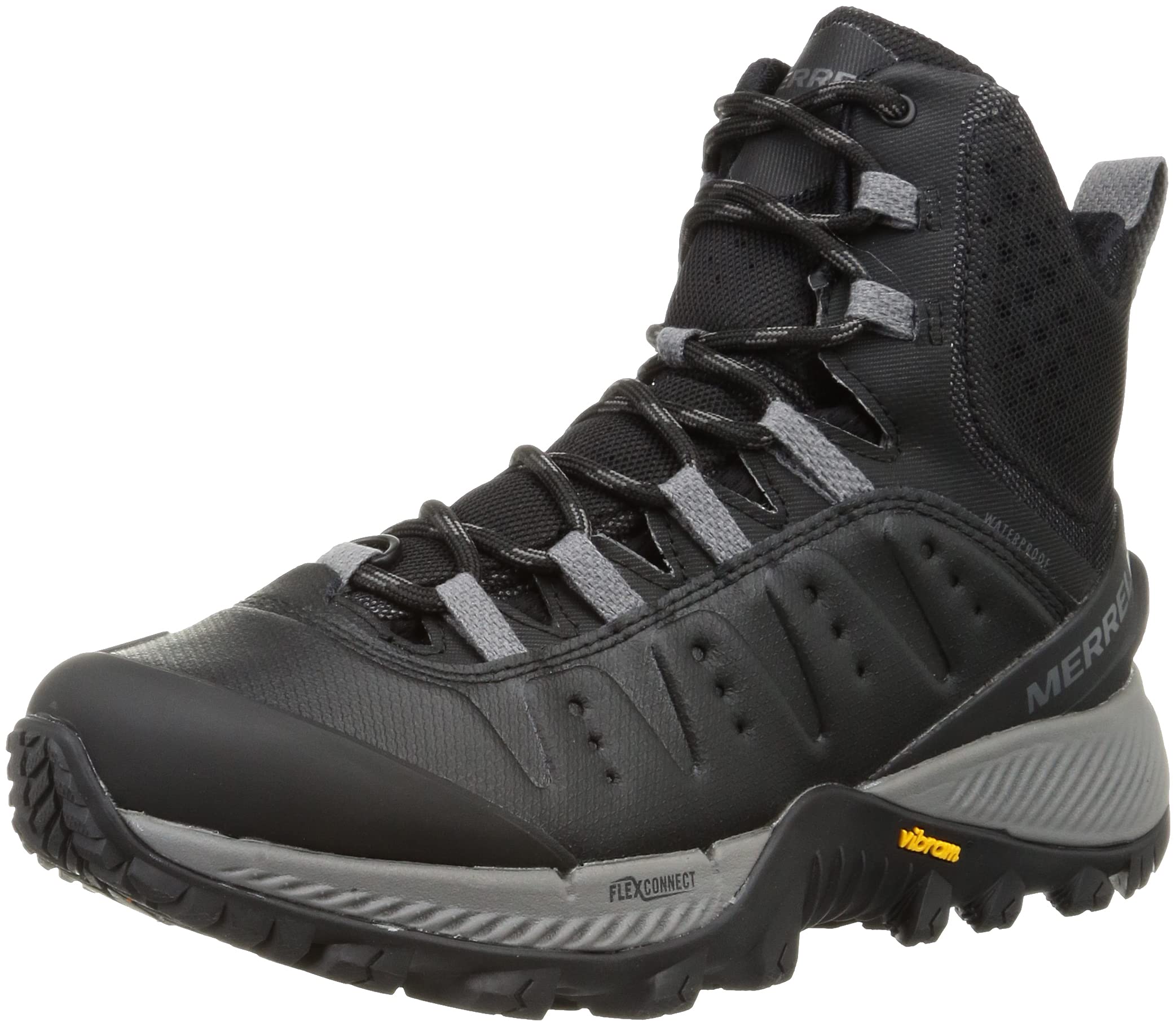 

Мужские треккинговые ботинки Merrell Thermo Cross 3 Mid Waterproof, Черные чёрный