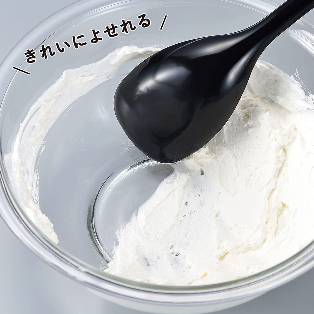 Shimomura Planning Silicone Cooking Set of Large and Small In Dishwasher Heat Can and Scoop with One Spoon Scratch the Frying Easy To Use In a Small