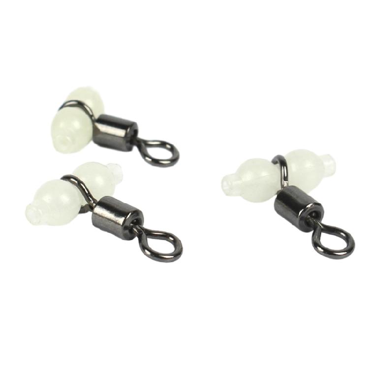 3-Way Hook Connector Swivels Fishing Tangles Frees Tackle Freshwater Saltwater