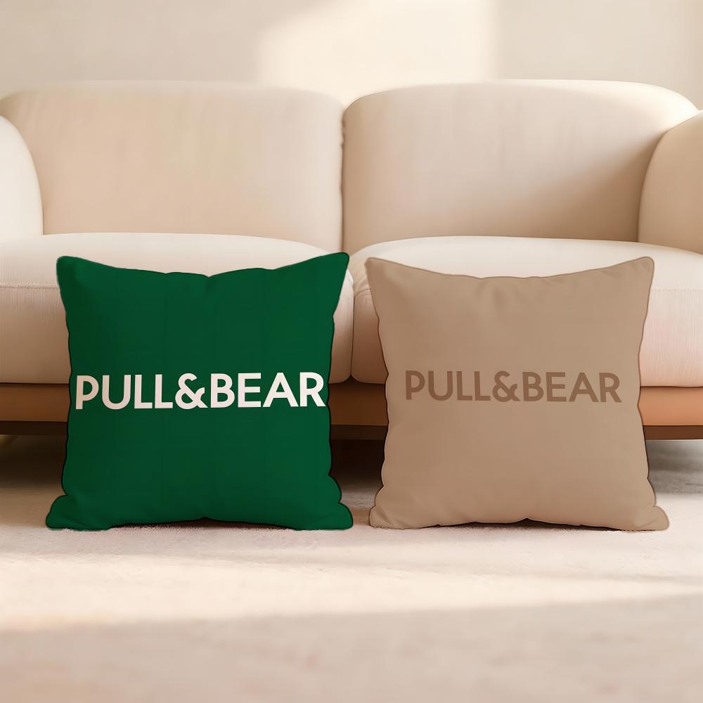 Pull&Bear Cushion Cover Home & Car Multi-Scene Pillow Cover - Reversible, Soft & Durable for Daily Use