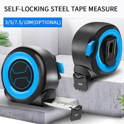 Steel Tape Measure 3/5/7.5/10m Stainless Steel Self-Locking High Precision Measuring Rule Mini Measuring Tape Meter Ruler