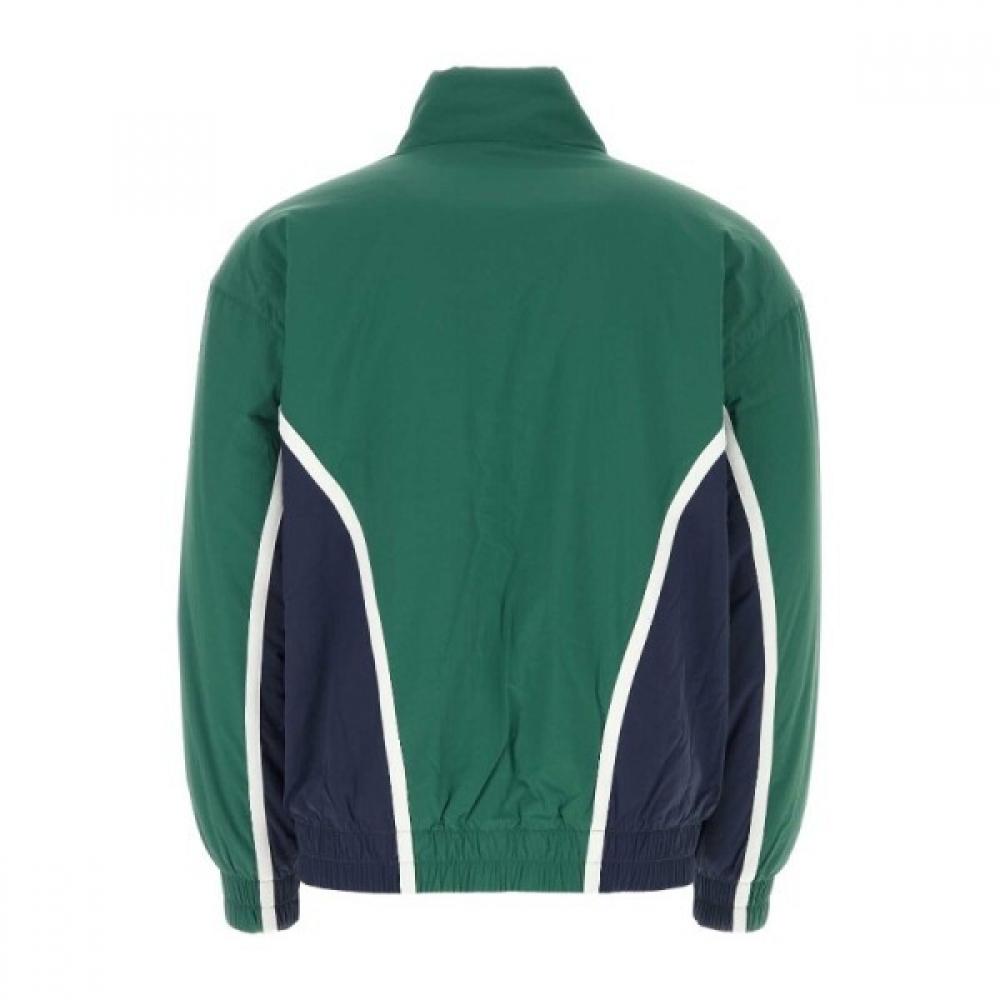 New Balance Two Tone Nylon Padded Jacket Mj33585tfn Teaforgre