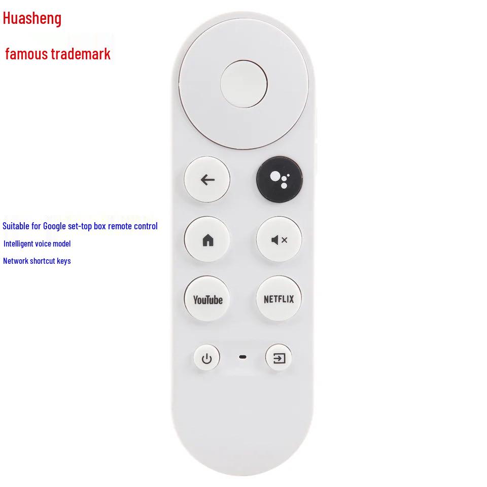 Huasheng G9N9N Bluetooth Voice Remote for Google TV Chromecast