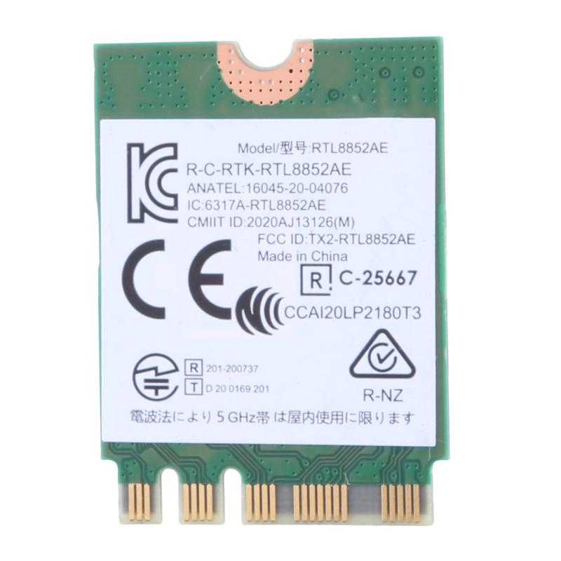 

Double Band Wireless Networking Card M.2 Interfaces, WiFi6 AX Technology, Bluetooth-compatible for 100W 300W M70a M75Q 1