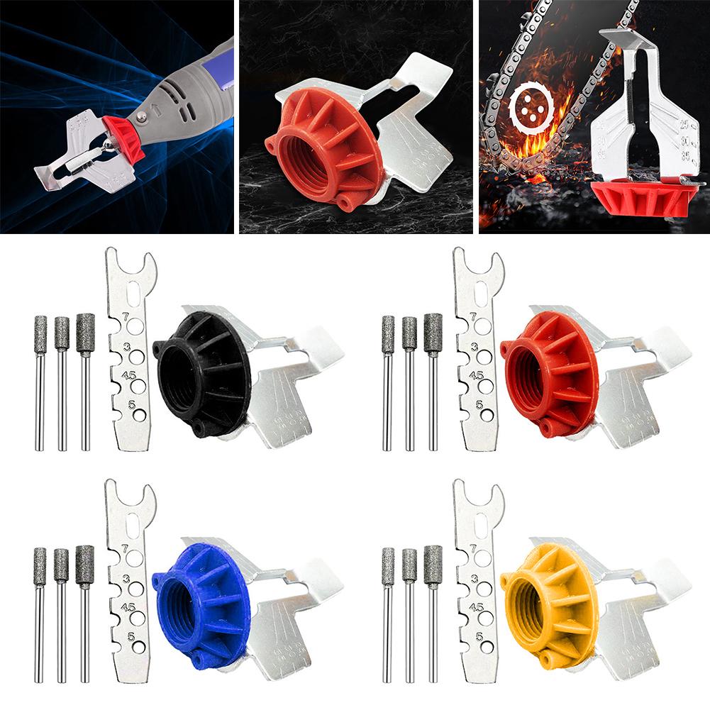 Chainsaw Sharpening Kit Saw Blade Sharpener Chainsaw Grinding Tool Rotary Sharpener Chain Machine Power Tool Accessories