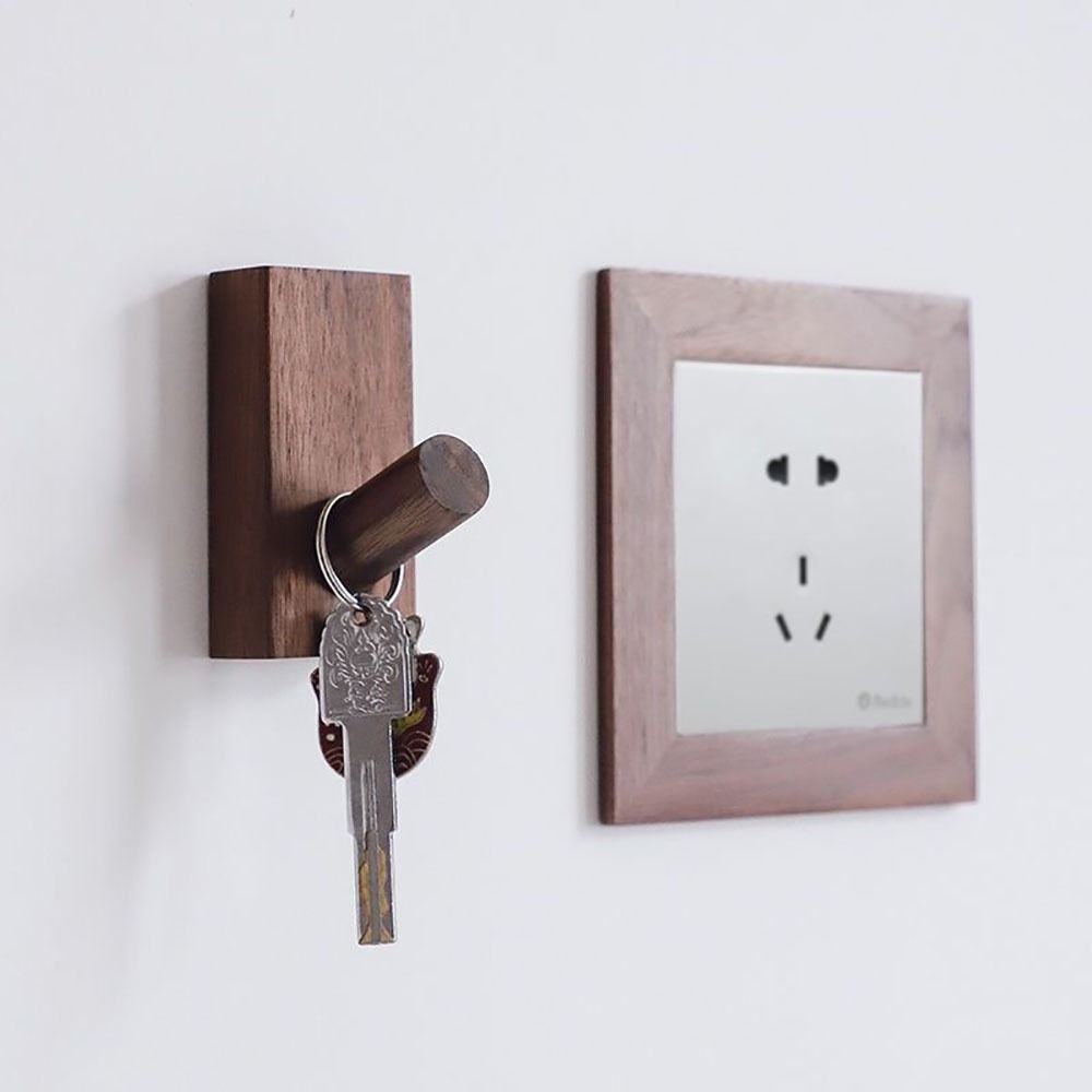 Sturdy Wall Hook Wood Bag Hook Durable Hat Hook