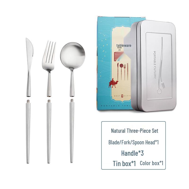 

Handun Detachable Portable Stainless Steel Cutlery Set