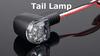 Kijima Motorcycle Parts LED Tail Nano Black Lamp, Type, Body/Clear Lens, 218-3149