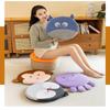 Cartoon Animal Dog Cat Chair Cushion Thick Sofa Pillow Plush Toy  For Office Student Dormitory Car