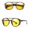 Men Fashion Round Punk Sunglasses Women/Men 2022 Vintage Round Sun Glasses High Quality Brand Designer Sunglass De Sol UV400