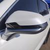 For Changan CS35 Plus 2024    Rearview Mirror Sticker Trim Deco Protector Stainless Steel Accessories