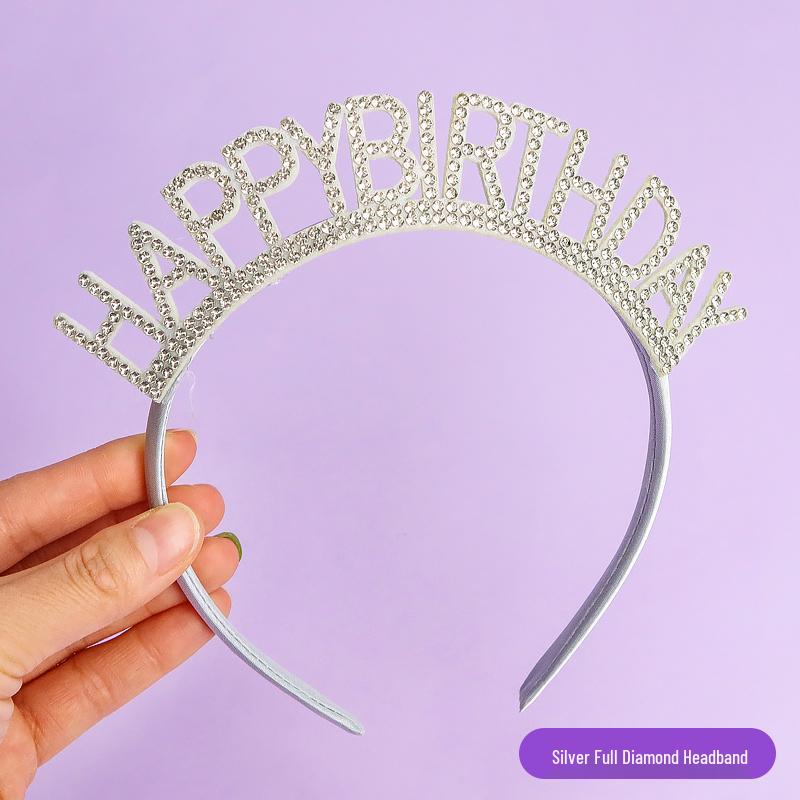 2025 Birthday Hat for Kids & Adults - First Birthday Party, Photo Props, Cake Hat