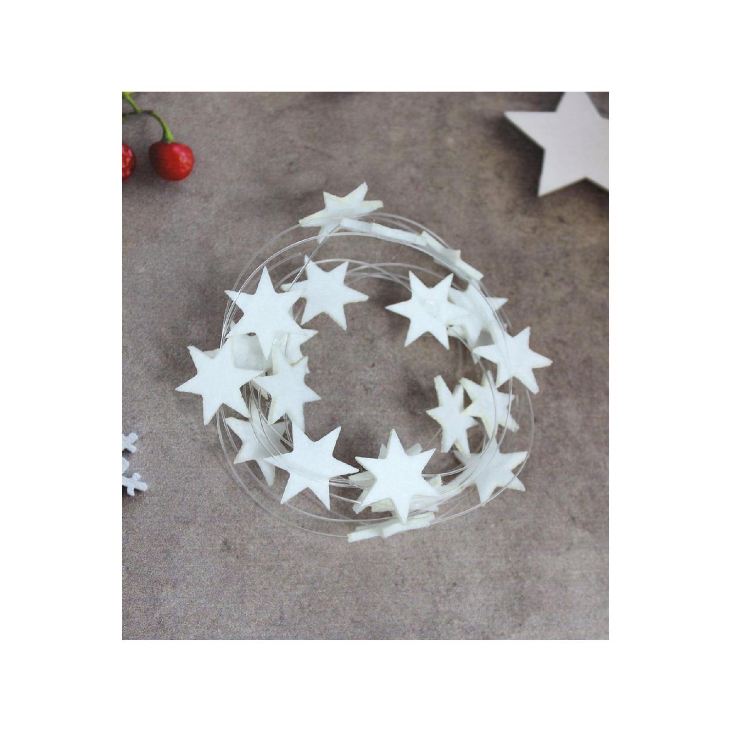 

Рождественские украшения из сосны 3 метра Белая звезда Новогоднее украшение белый