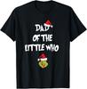 A Little Who Is Due Christmas Pregnancy Couples Matching T-Shirt Unisex T-Shirt