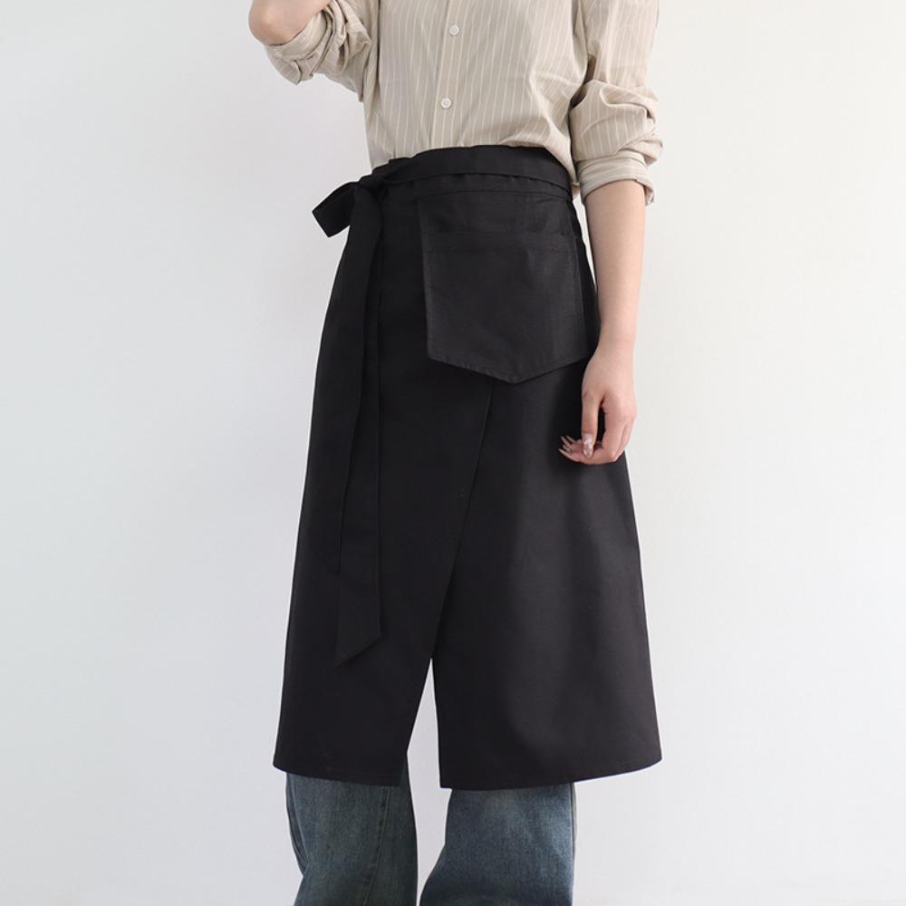 Breathable Waterproof Apron Adjustable Kitchen Apron Stylish Coffee Apron Home