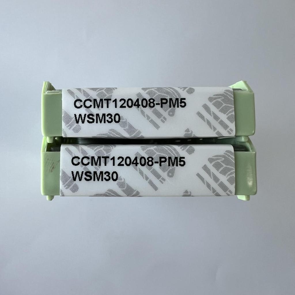 WALTER / CCMT120408-PM5 WSM30 / Carbide CNC Blade 10 Pcs