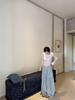 Versatile Korean Style Striped Straight Casual Pants - Fixed Dye, Loose Long Fit (26, Spring Style A820)