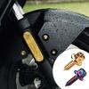 Motorcycle Screws Electroplated Hollow Hexagonal Self-Tapping Modification Bike Fasteners Rearview Heightening Mirror Acces I0C7