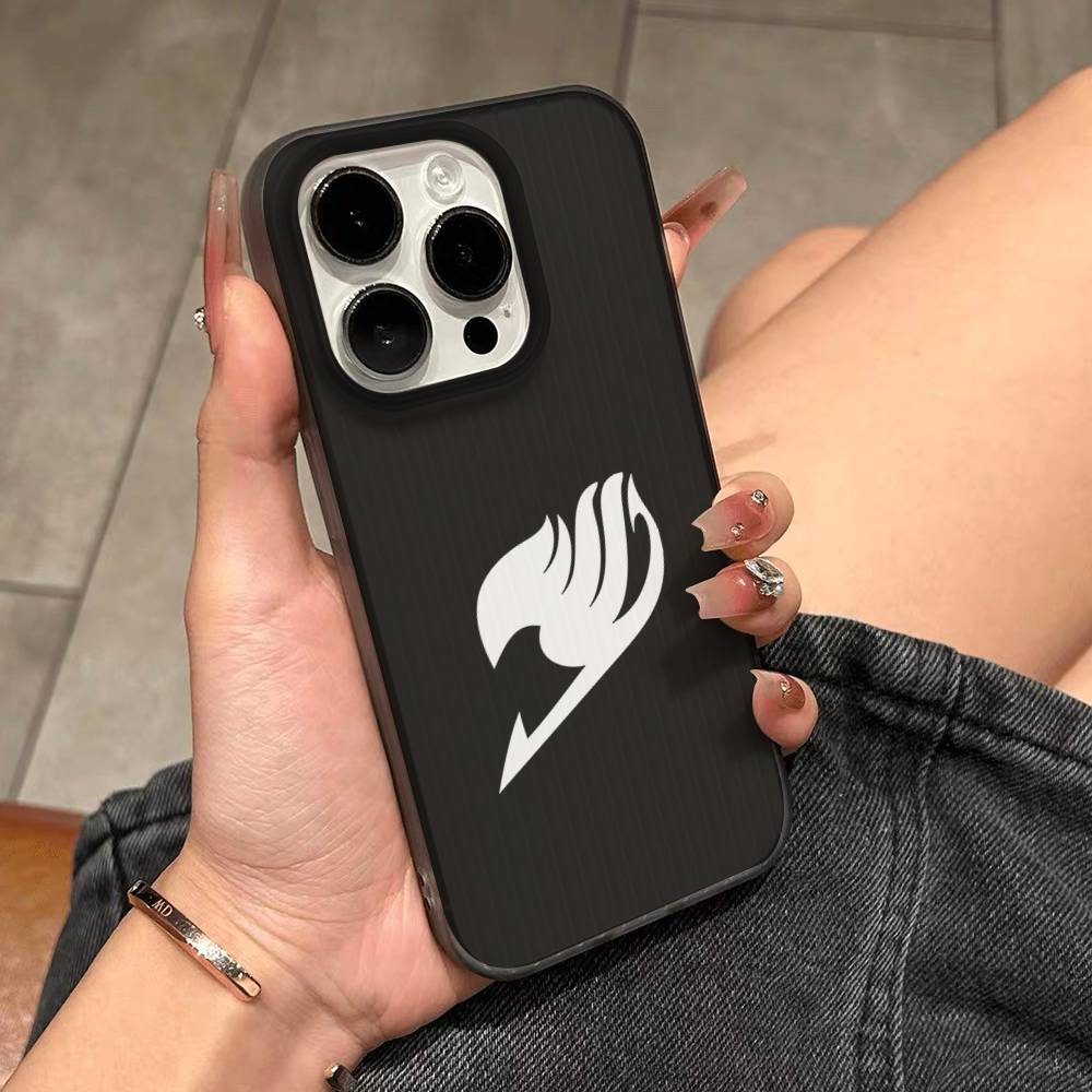 

Anime F-Fairy Tail Cool Phone Case For IPhone 16 15 17 Pro 11 12 13 14 Pro Max Plus Soft Ripple Silicone Cover Shell iPhone 12pro max