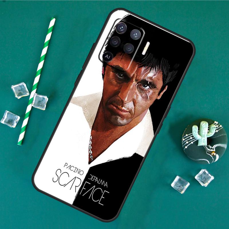 Tony Montana Scarface Al Pacino Case For Oppo A80 A40 A60 A16 A76 A96 A91 A15 A17 A74 A94 A54 A57S A18 A38 A58 A78 A98 Cover