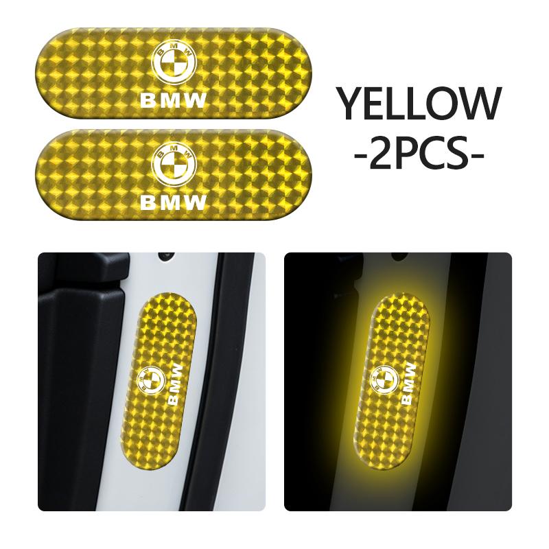 FA3-Car Reflective Safety Strip Sticker Rearview Mirror Warning Tape For BMW M Performance E36 E46 E60 E90 E91 E92 E93 F30 F20