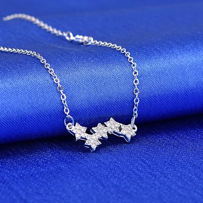 Star Necklace Simple Accessories for Women's Collarbone Necklace Accessories Fashion Pendant