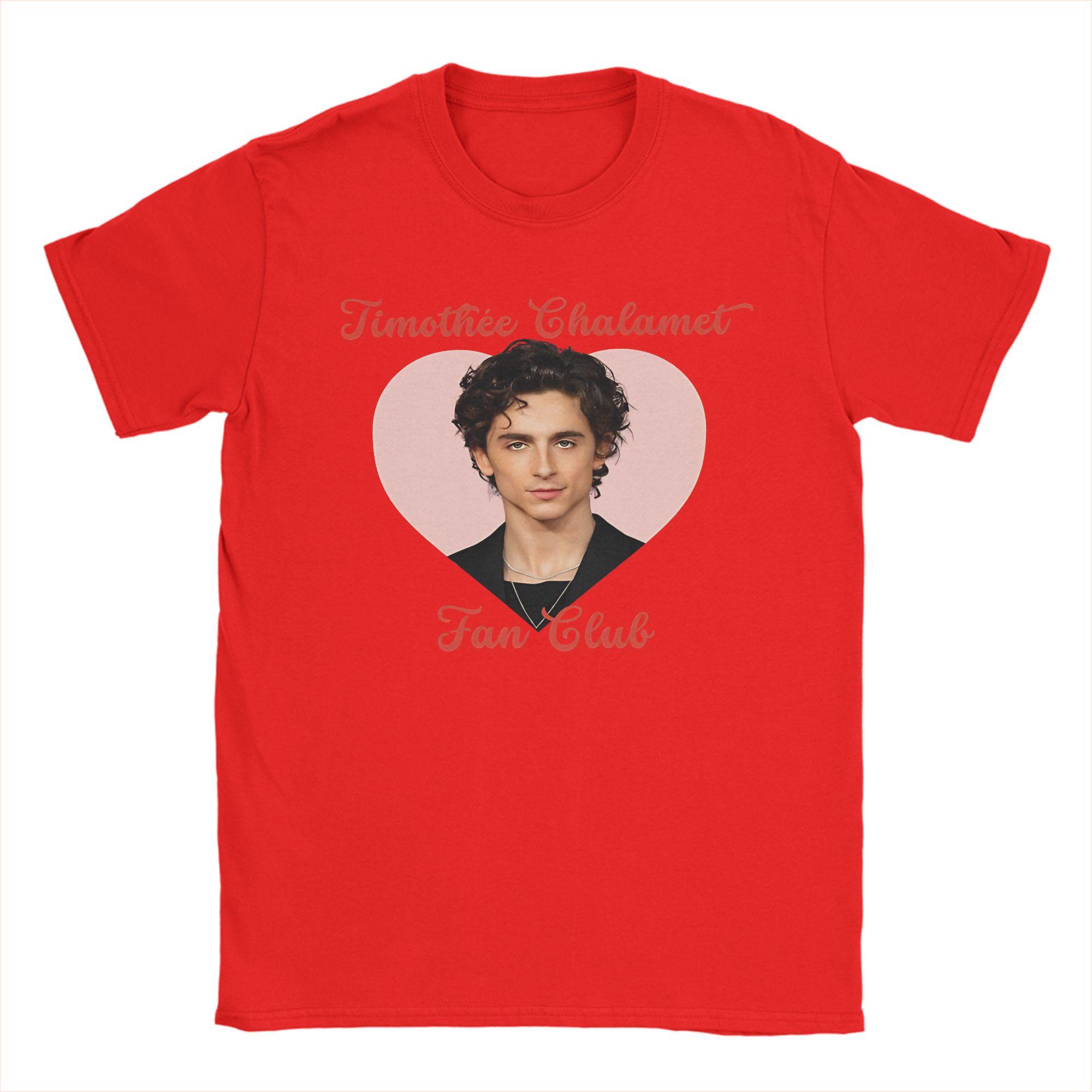 

Harajuku T Shirt Beach Timothee Chalamet American Actor Hip Hop T Shirts Pure Cotton Tee Shirt for Men Y2K Short Sleeve Clothes S